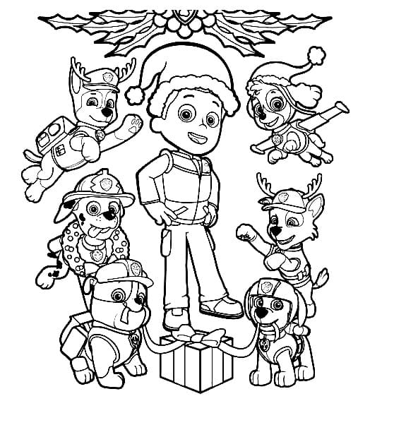 Paw Patrol (29) Boyama Sayfası