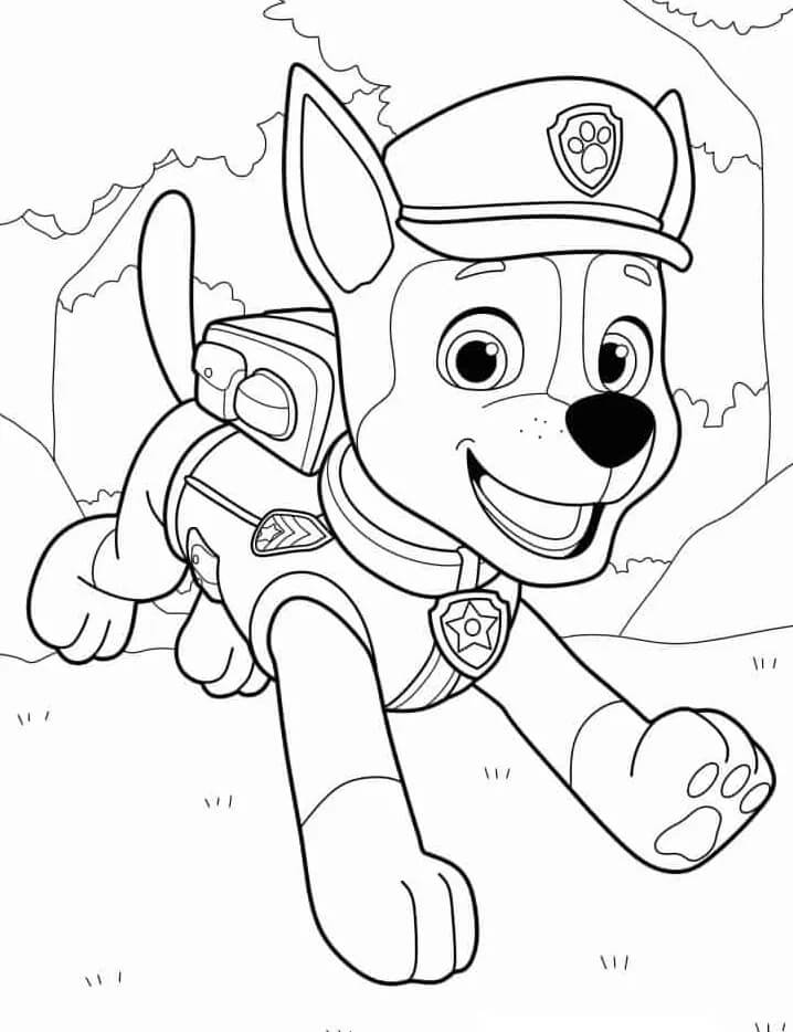 Paw Patrol (7) Boyama Sayfası