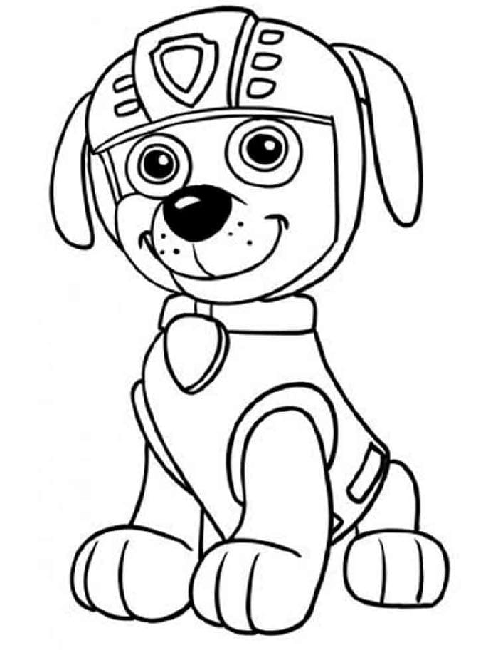 Paw Patrol bedava Boyama Sayfası