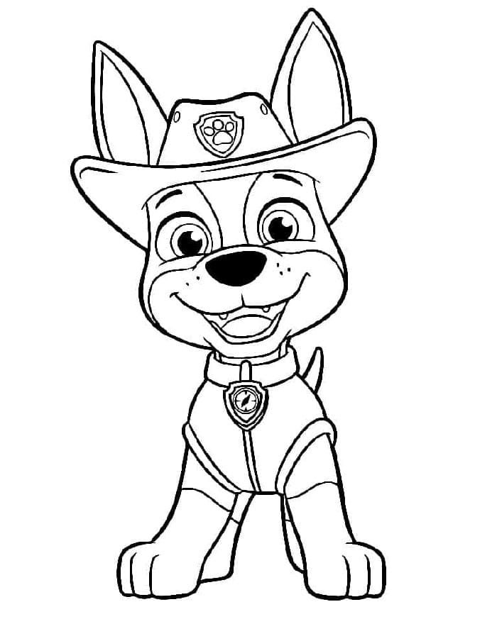 Paw Patrol ücretsiz görsel Boyama Sayfası