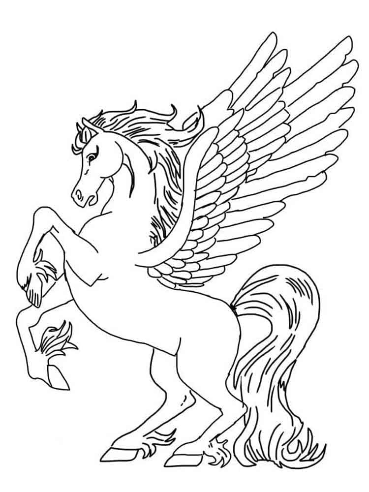 Pegasus (1) Boyama Sayfası