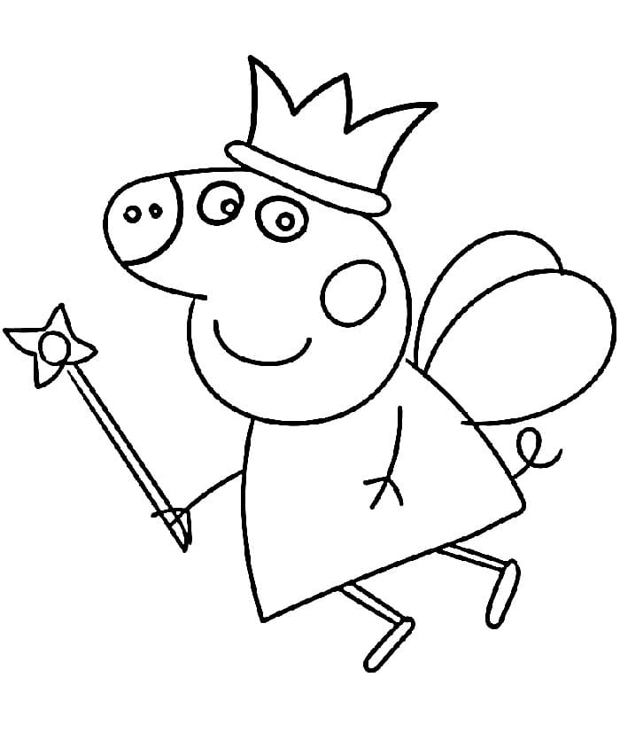 Peppa Pig (1) Boyama Sayfası