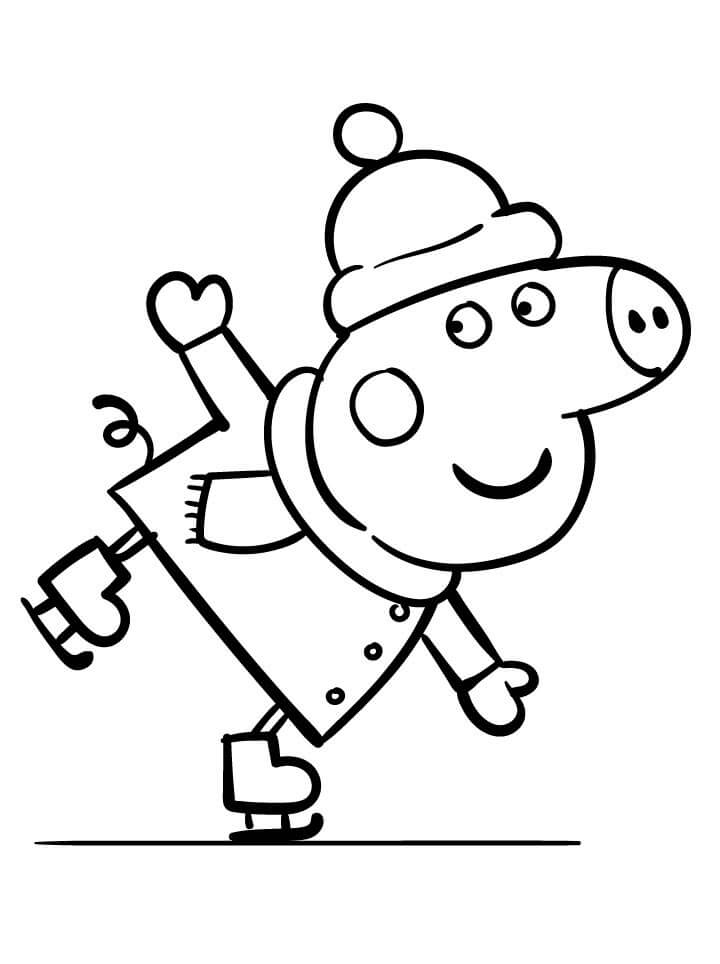 Peppa Pig (10) Boyama Sayfası