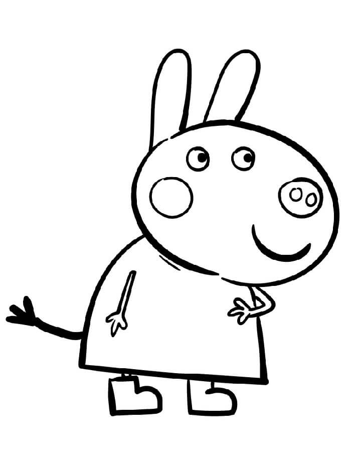 Peppa Pig (18) Boyama Sayfası