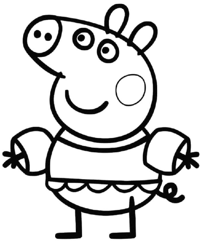 Peppa Pig (19) Boyama Sayfası