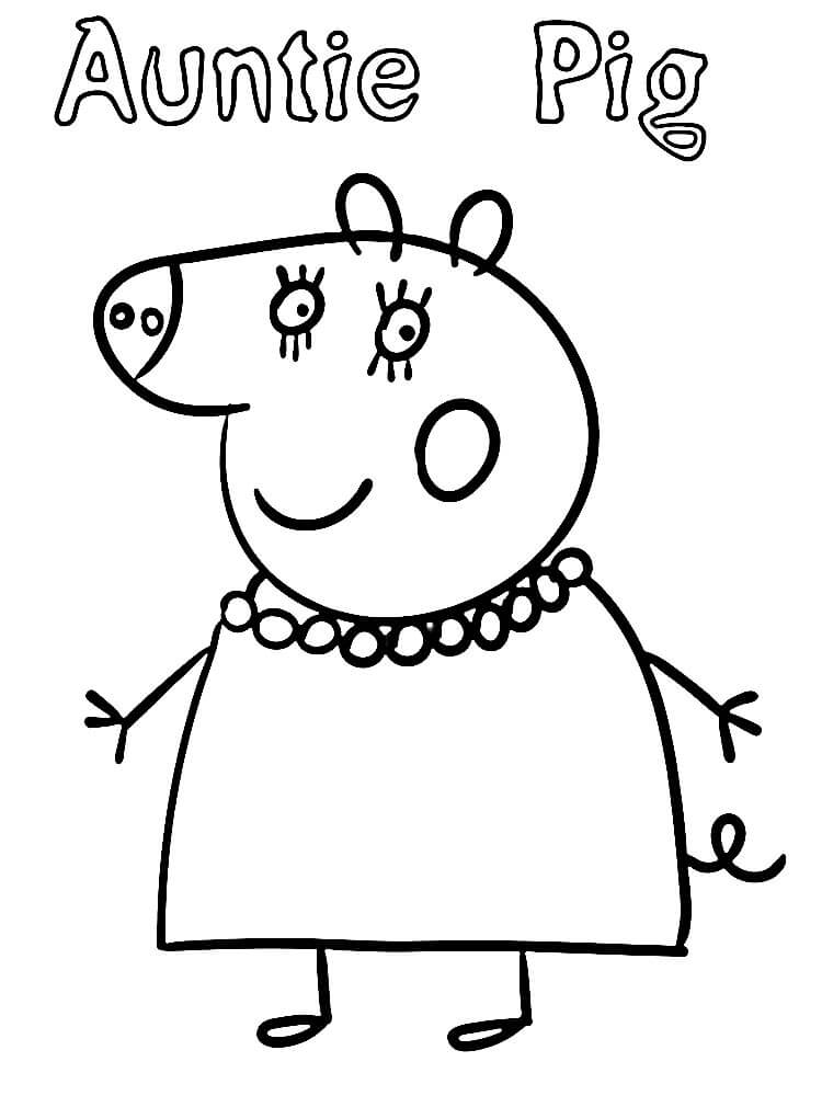 Peppa Pig (20) Boyama Sayfası