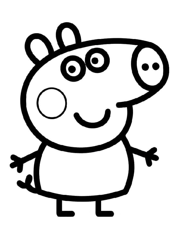 Peppa Pig (9) Boyama Sayfası