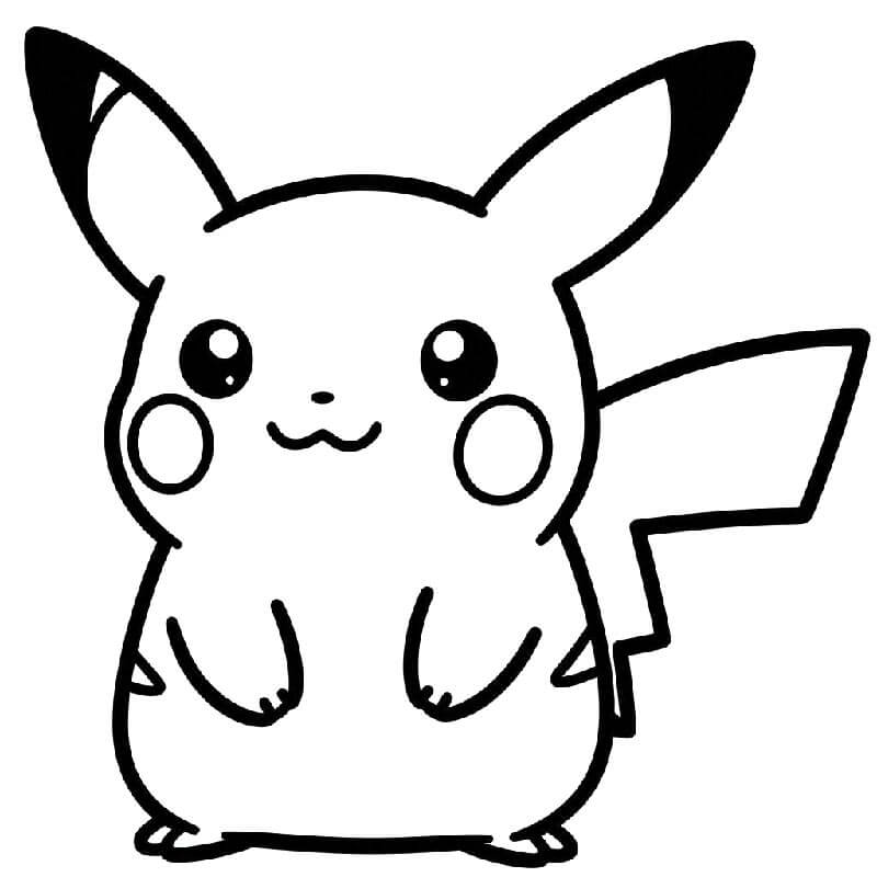 Pikachu (9) Boyama Sayfası