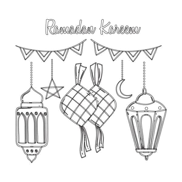 Ramazan (12) Boyama Sayfası