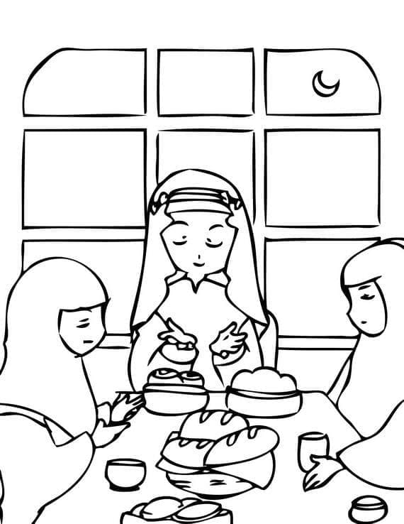 Ramazan (16) Boyama Sayfası