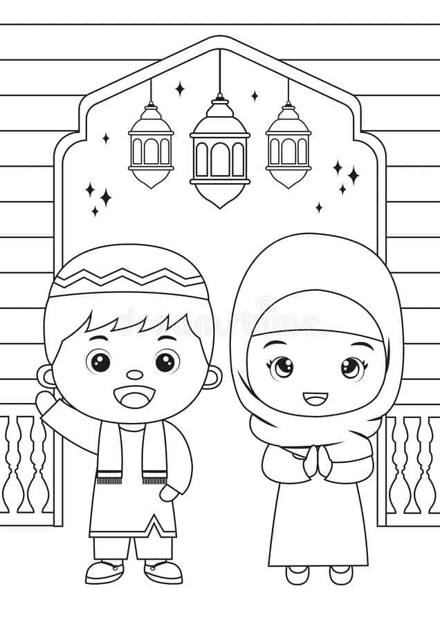 Ramazan (4) Boyama Sayfası
