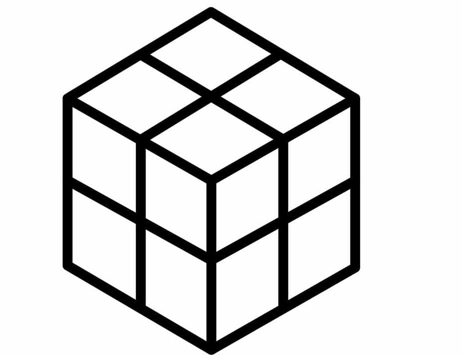 Rubik (7) Boyama Sayfası