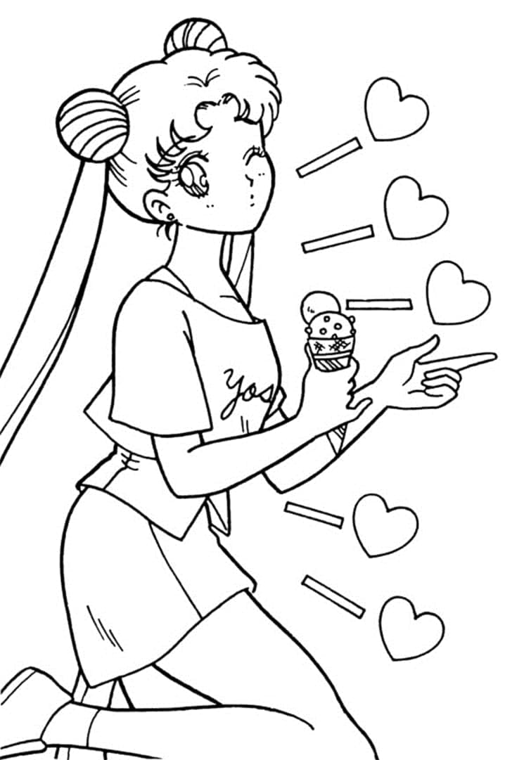 Sailor Moon (11) Boyama Sayfası