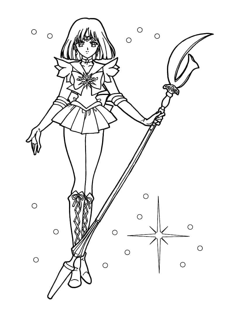Sailor Moon (13) Boyama Sayfası