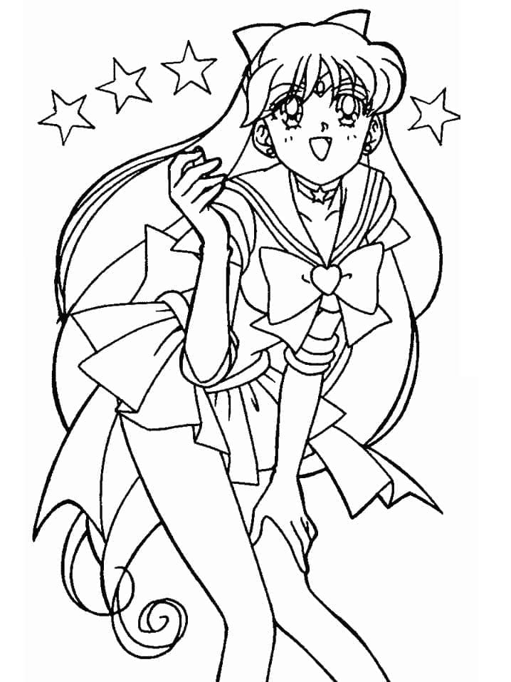 Sailor Moon (18) Boyama Sayfası