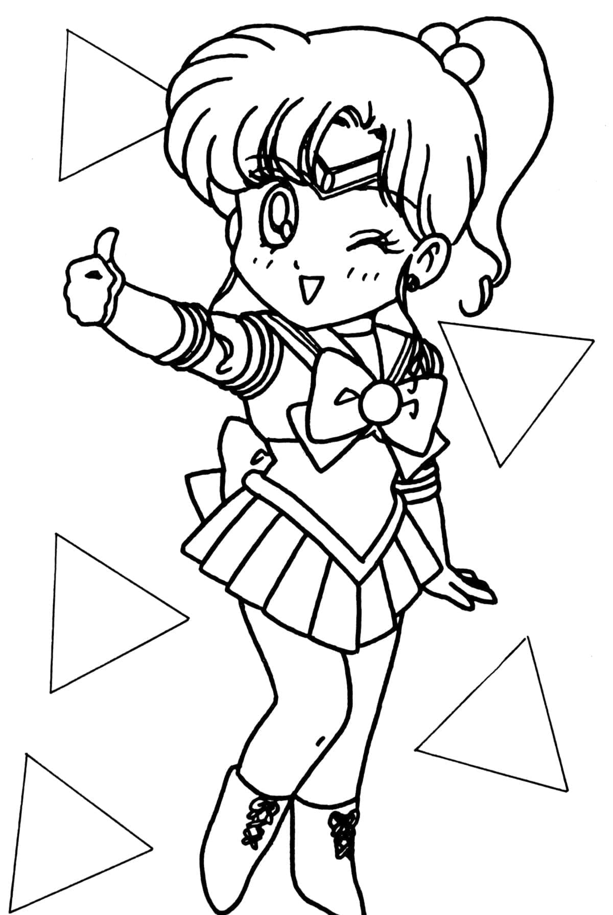 Sailor Moon (19) Boyama Sayfası