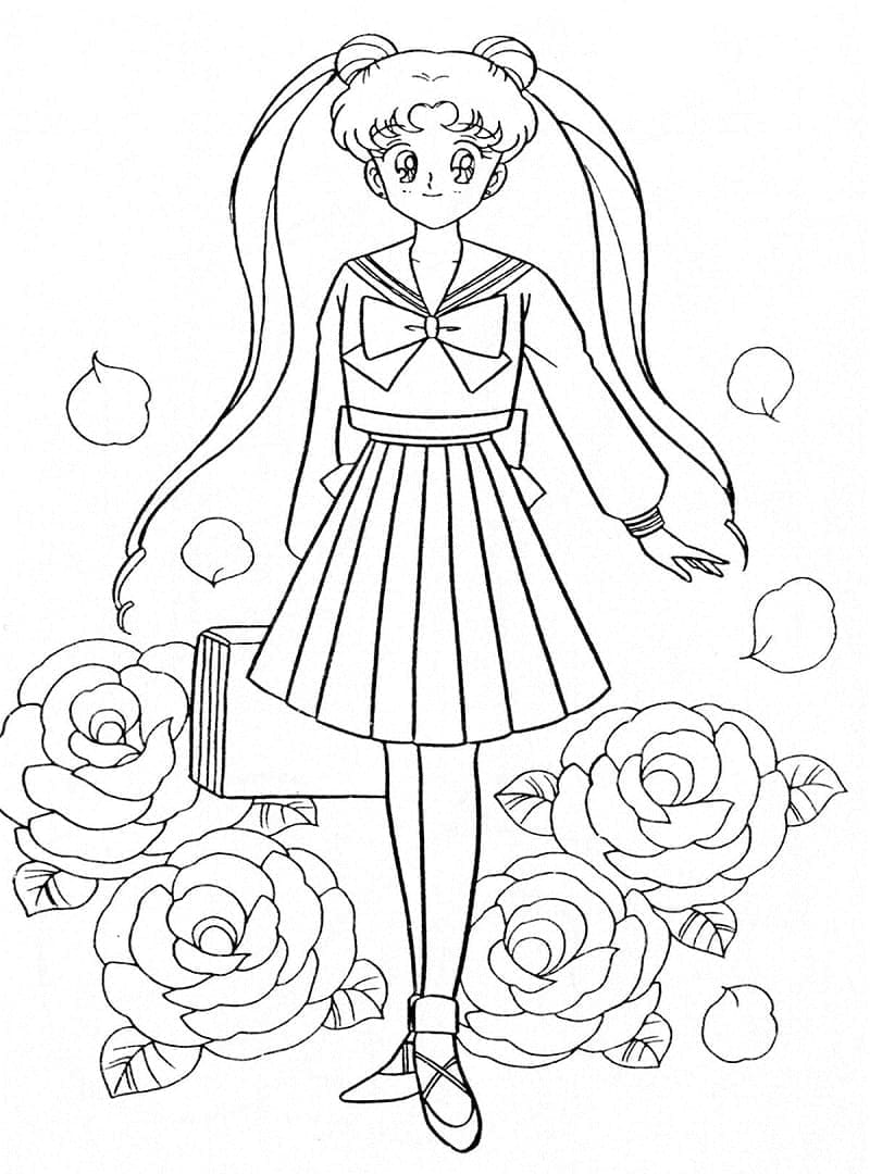 Sailor Moon (21) Boyama Sayfası