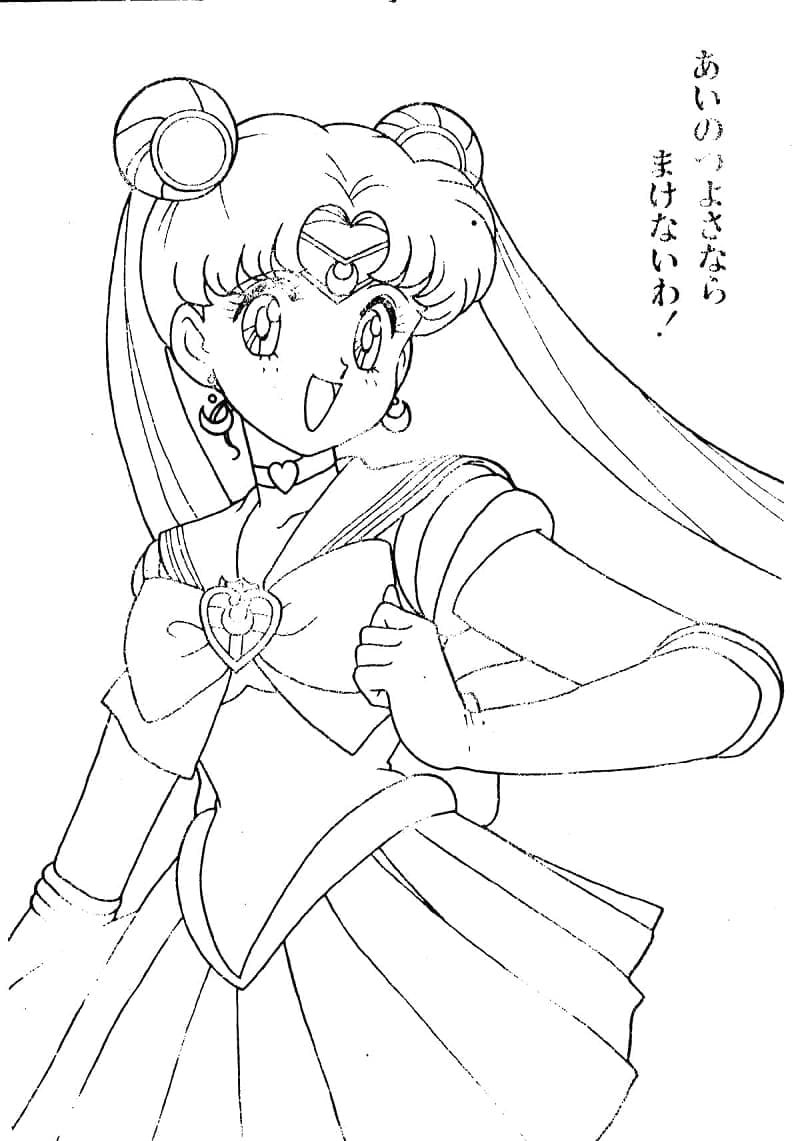 Sailor Moon (23) Boyama Sayfası