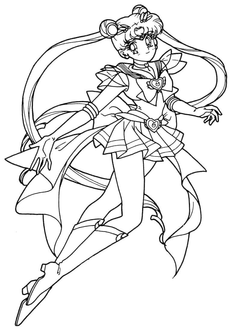 Sailor Moon (24) Boyama Sayfası
