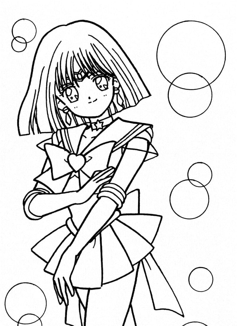Sailor Moon (28) Boyama Sayfası