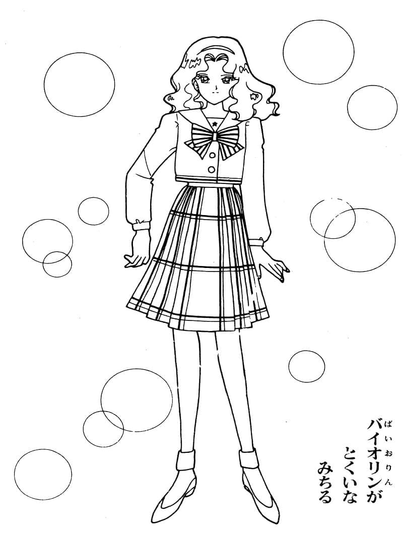 Sailor Moon (3) Boyama Sayfası