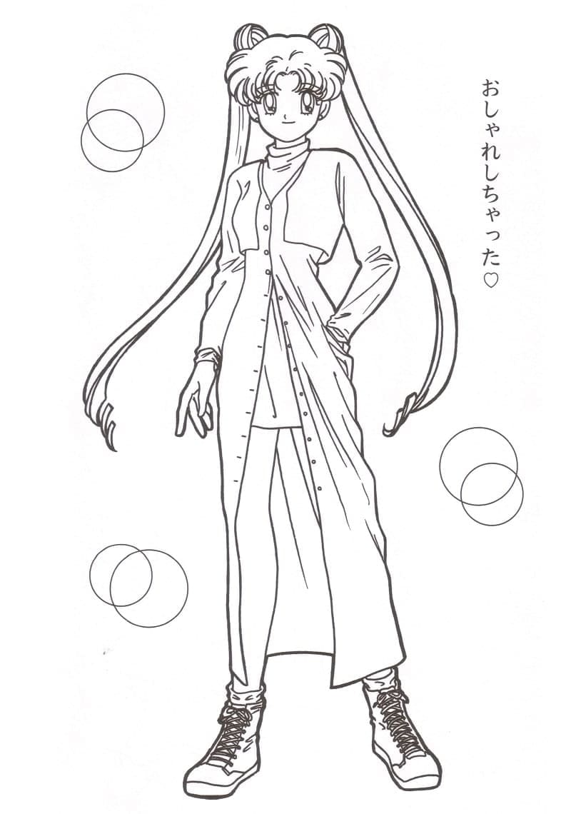 Sailor Moon (31) Boyama Sayfası