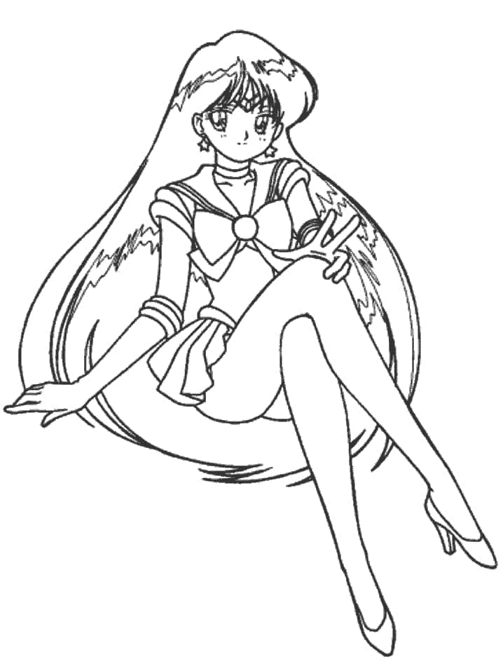 Sailor Moon (34) Boyama Sayfası