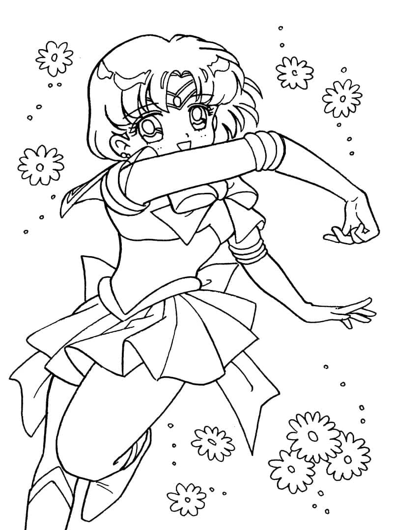 Sailor Moon (35) Boyama Sayfası