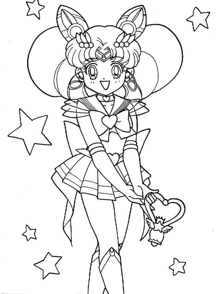 Sailor Moon (9) Boyama Sayfası