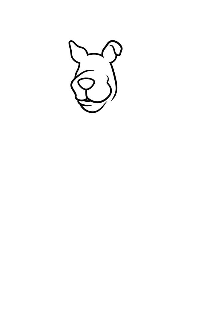 Scooby-Doo Nasıl Çizilir Adım (3)
