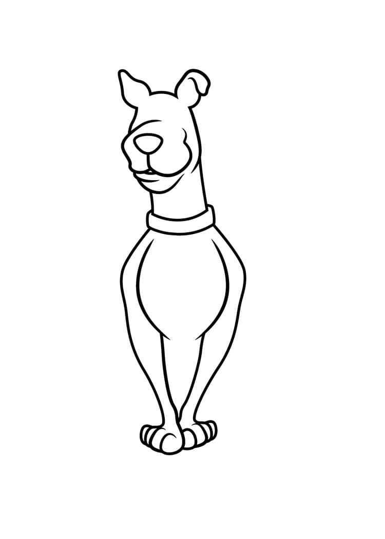 Scooby-Doo Nasıl Çizilir Adım (6)