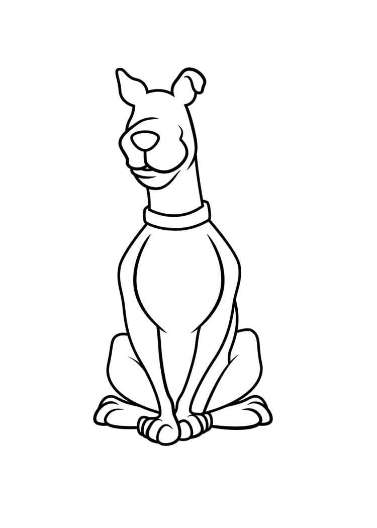 Scooby-Doo Nasıl Çizilir Adım (7)