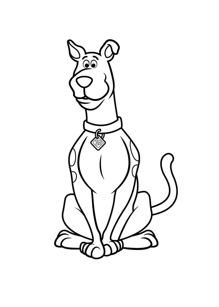 Scooby-Doo Nasıl Çizilir Adım (9)
