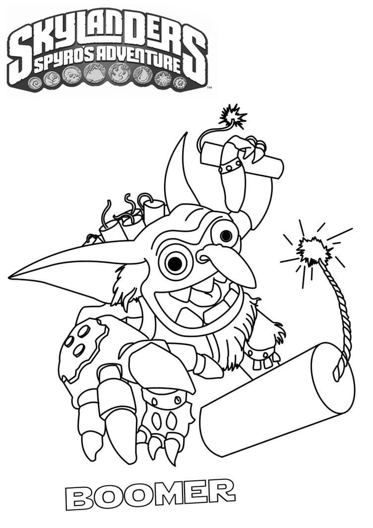Skylanders (1) Boyama Sayfası