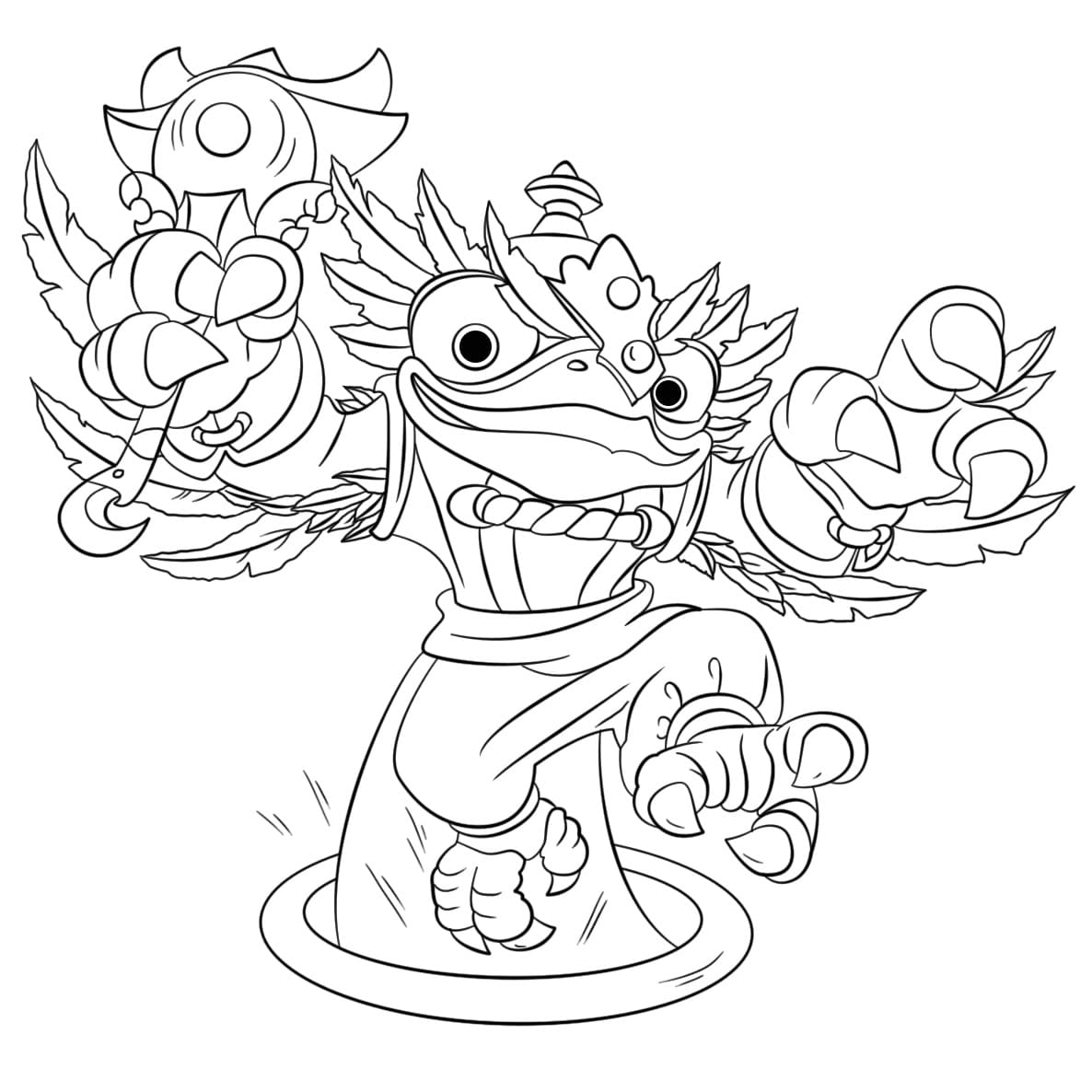 Skylanders (14) Boyama Sayfası