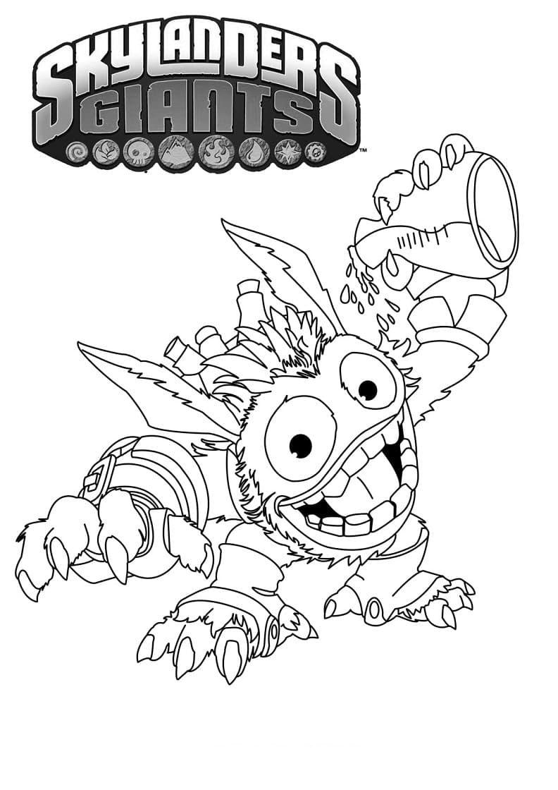 Skylanders (16) Boyama Sayfası