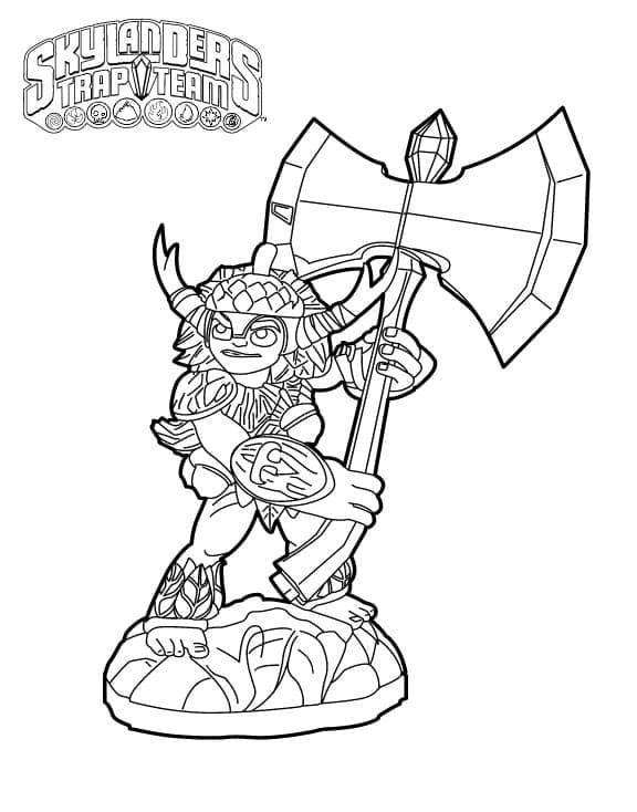 Skylanders (17) Boyama Sayfası