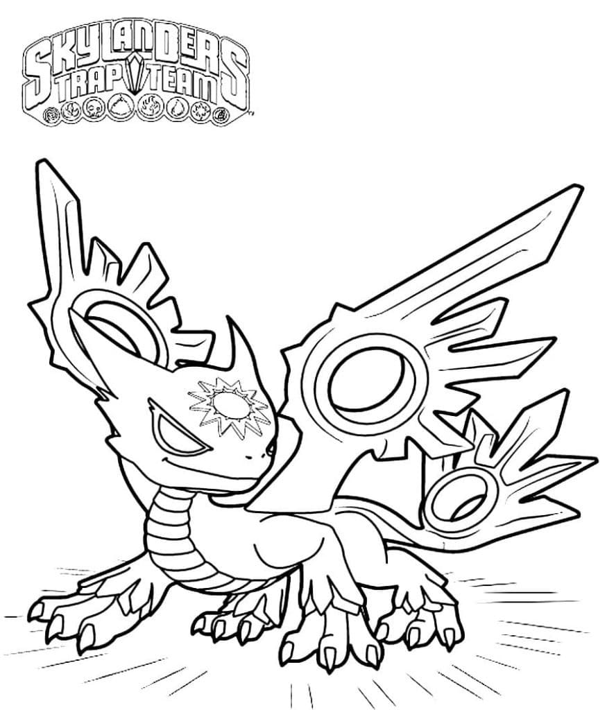 Skylanders (19) Boyama Sayfası