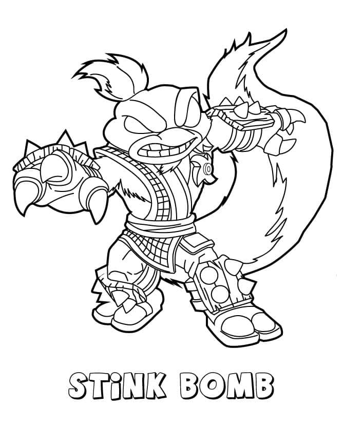 Skylanders (21) Boyama Sayfası