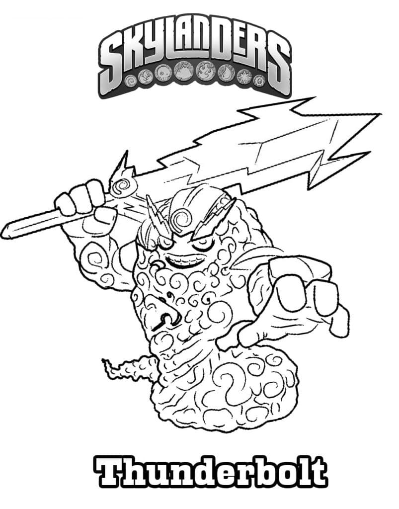 Skylanders (22) Boyama Sayfası
