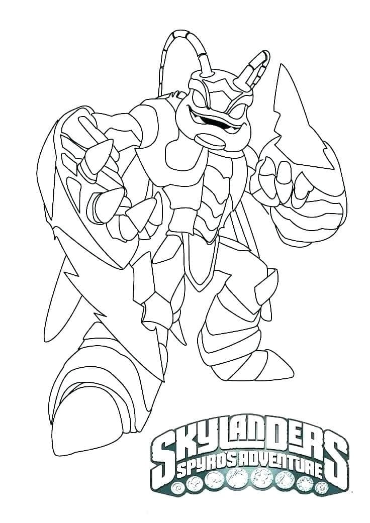 Skylanders (24) Boyama Sayfası