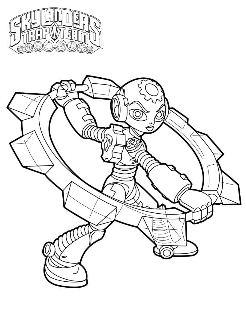 Skylanders (31) Boyama Sayfası