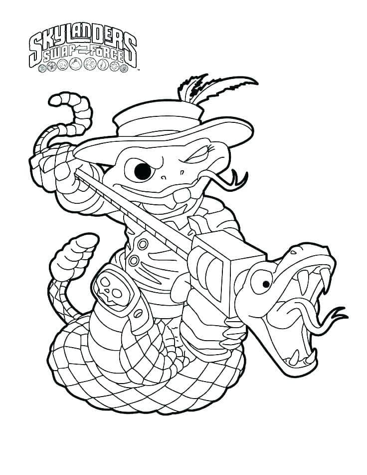 Skylanders (5) Boyama Sayfası