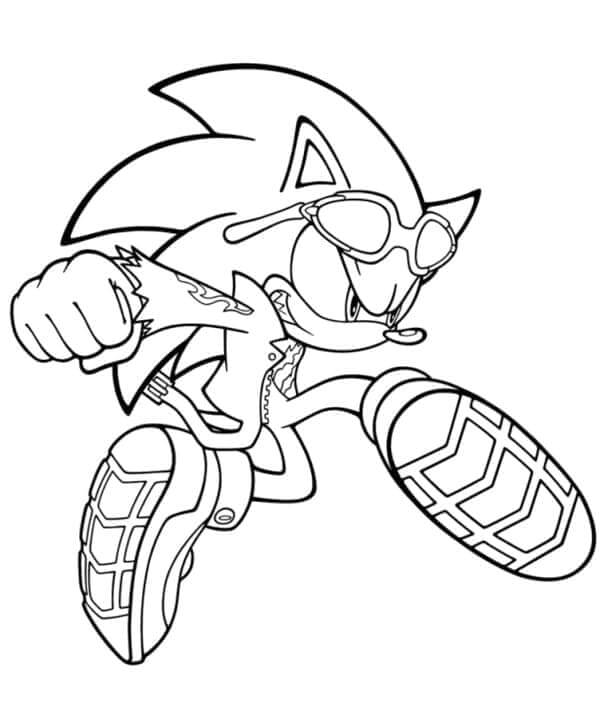 Sonic (10) Boyama Sayfası