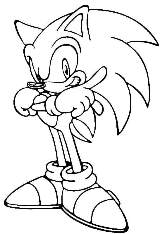 Sonic (11) Boyama Sayfası