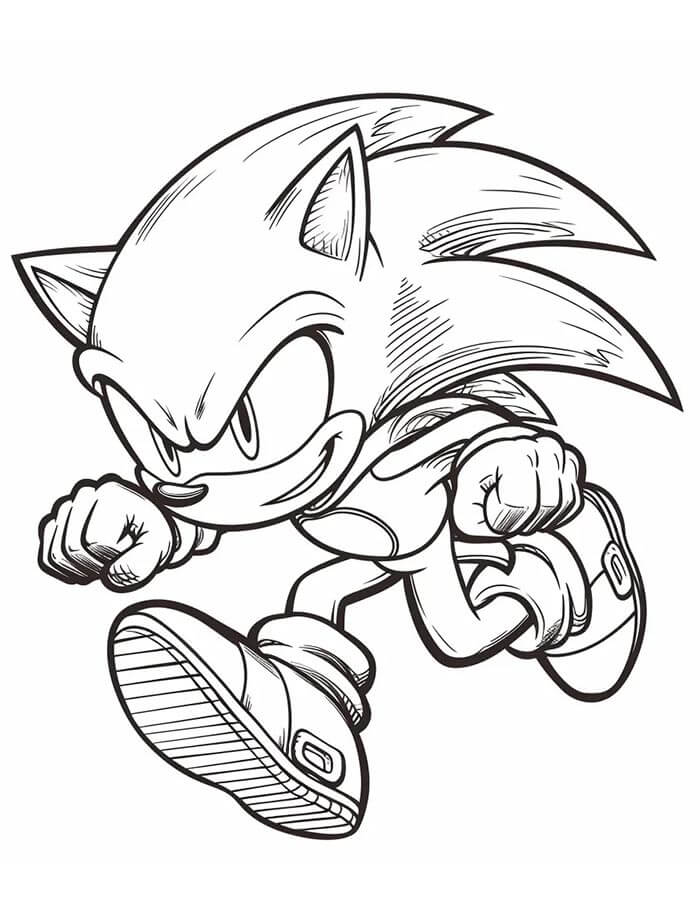 Sonic (17) Boyama Sayfası