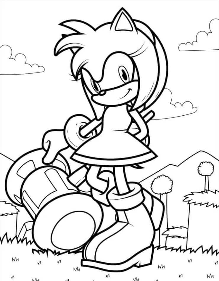 Sonic (2) Boyama Sayfası
