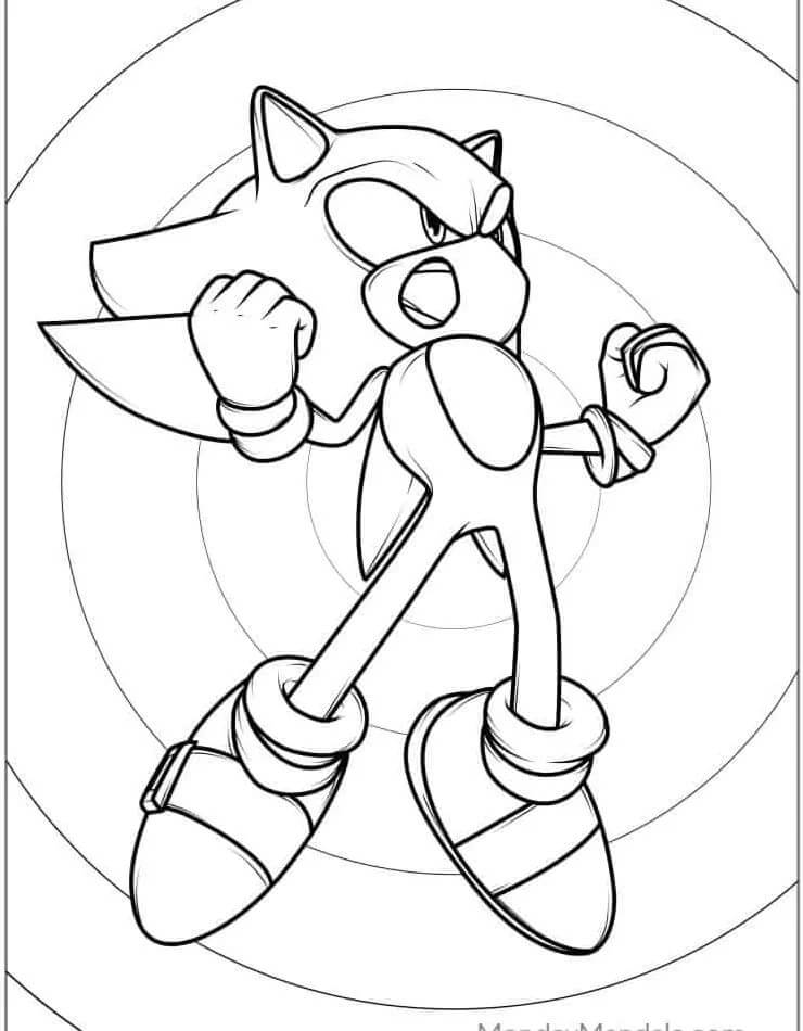 Sonic (4) Boyama Sayfası