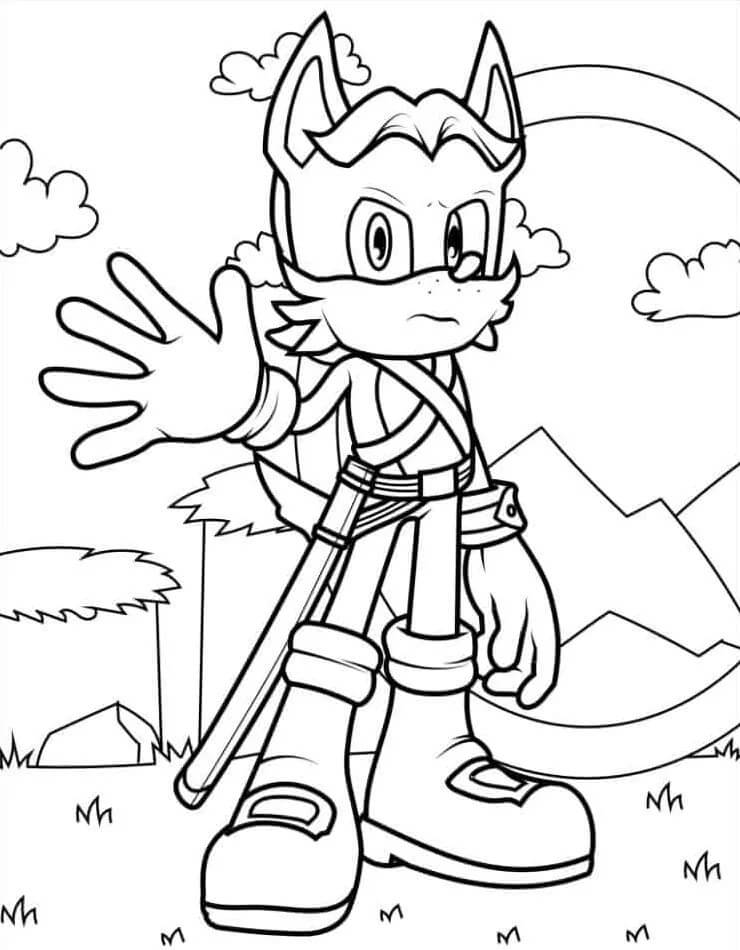 Sonic (5) Boyama Sayfası