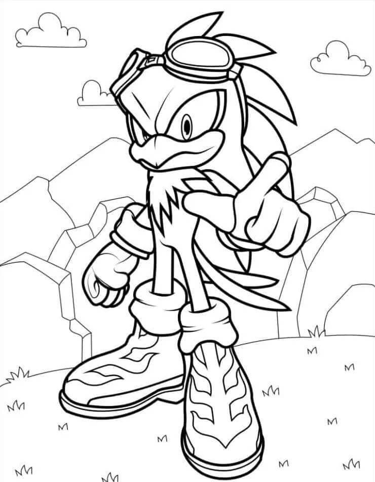Sonic (8) Boyama Sayfası